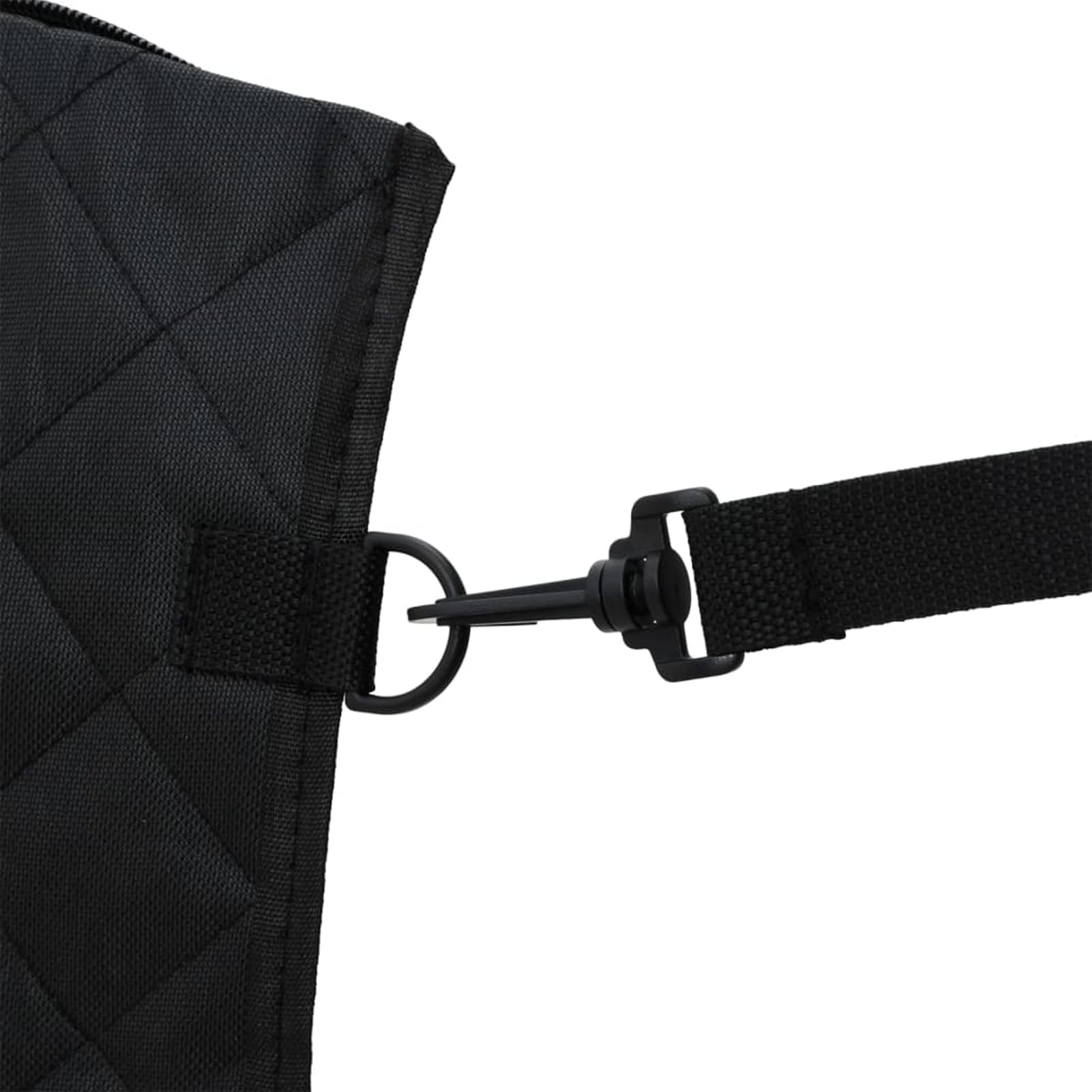 Homgoday Fundas para Asiento de Coche para Perros, Protector Universal Antideslizante, Tela Oxford 600D, Negro, 137x46x50 cm