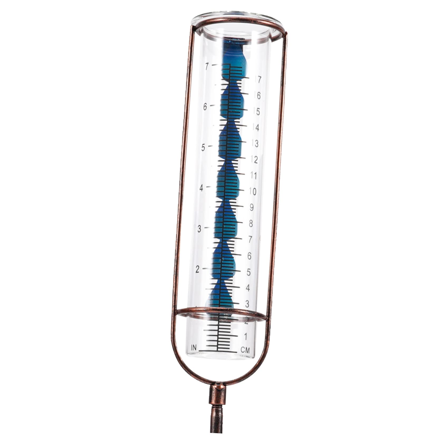 Sosoport 3stücke Outdoor Regenmesser Mit Metallpfahl Abnehmbarer Dekorativer Regenmesser Für Garten Kapazität Frostbeständig Für Gartenliebhaber Und Terrassen