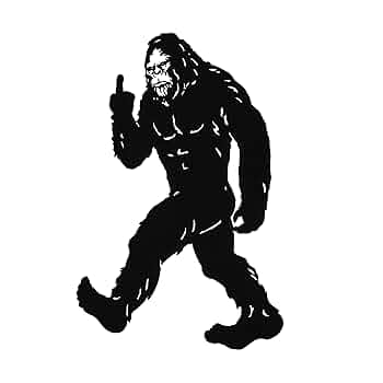 絵画 BIGFOOT Vintage Bigfoot Sasquatch Yowie