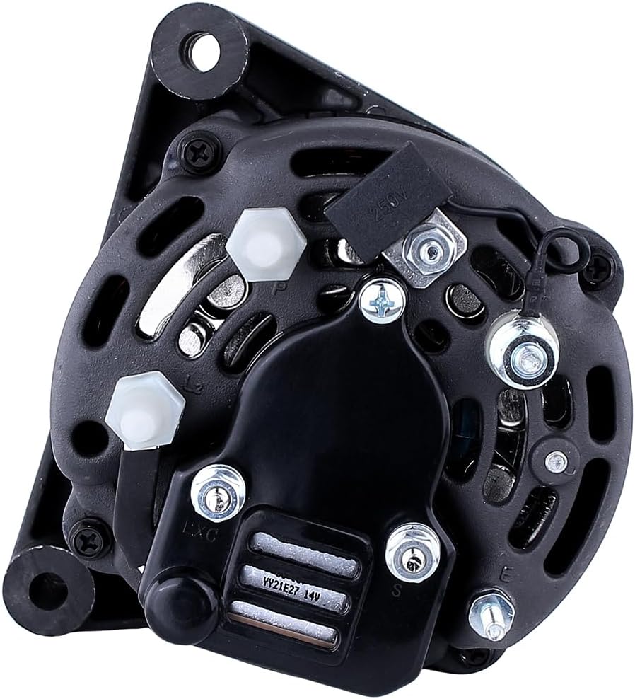 RAREELECTRICAL Mando Alternator Compatible With Volvo Penta 3.0Gsm 3.0Gsp 4.3Osi 5.0Gl 5.0Gxi 5.0Osi Marine Inboard Sterndrive 12V 65A Sae J1171 Replaces Ac165622 3860798