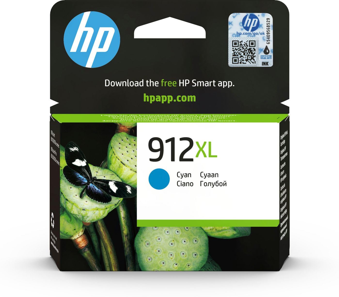 HP Tintenpatrone 912XL Hochleistungs-Cyan