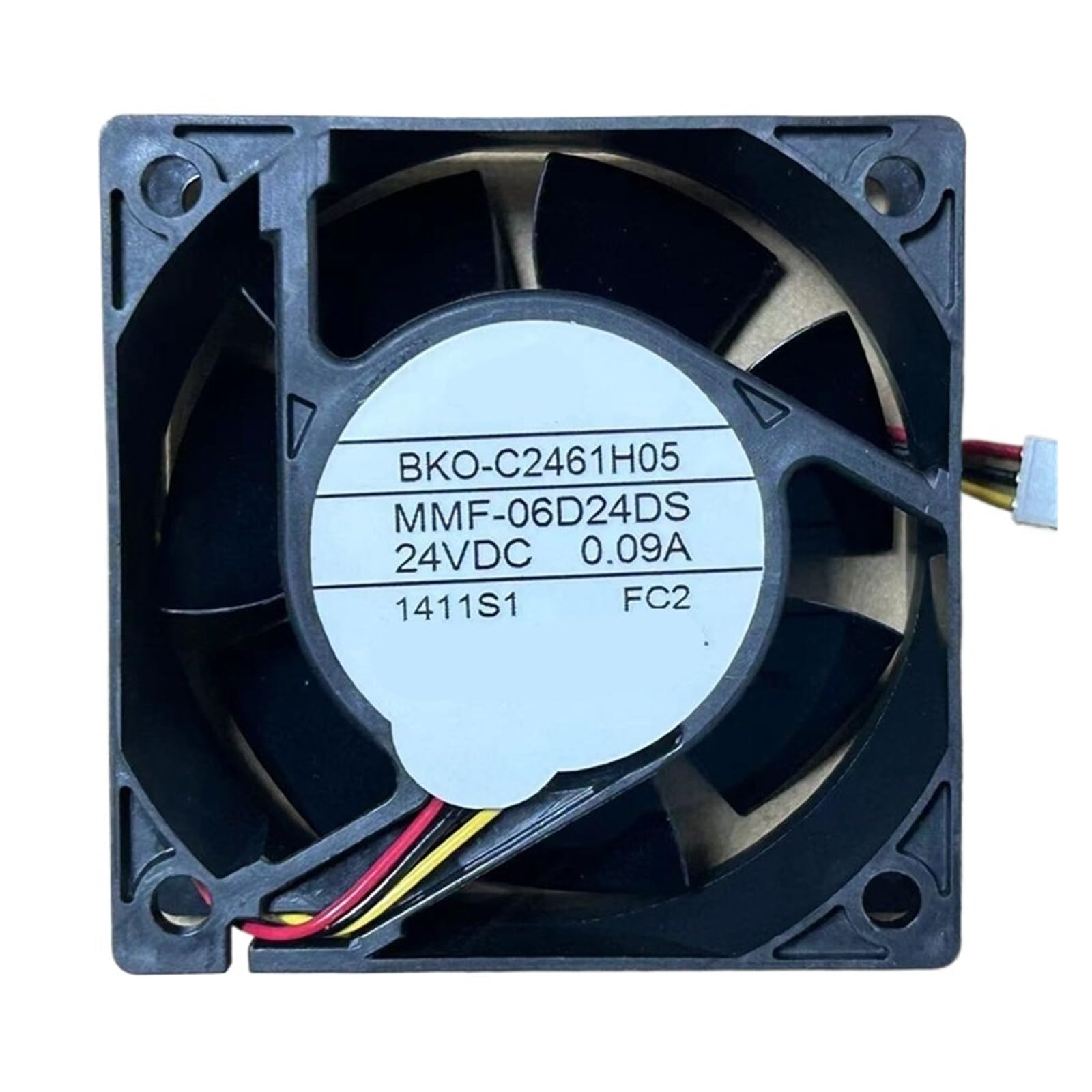 YMUGUEGH 6cm fan MMF-06D24DS-FC2 BKO-C2461H05 Inverter cooling fan 24V 0.09A 60 * 60 * 25 6025 fan