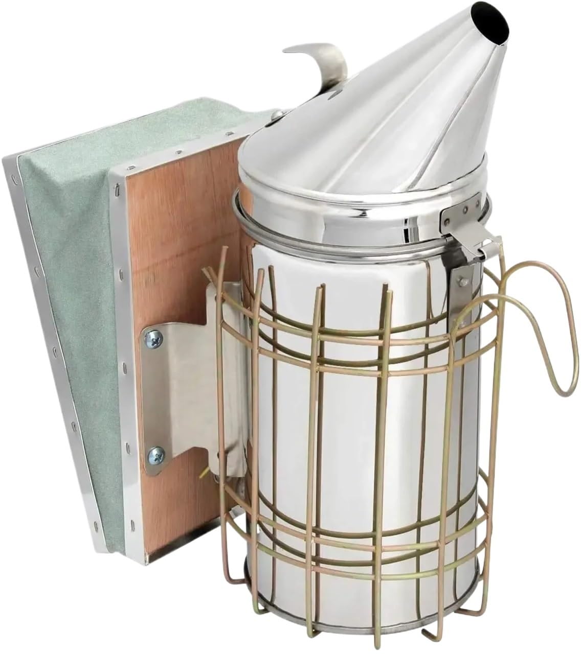 8 Pcs Beekeeping Supplies for Beekeeping Tools Set Bee Hive Smoker Kit Cultivating Box Beehive Water Feeder Equipment
