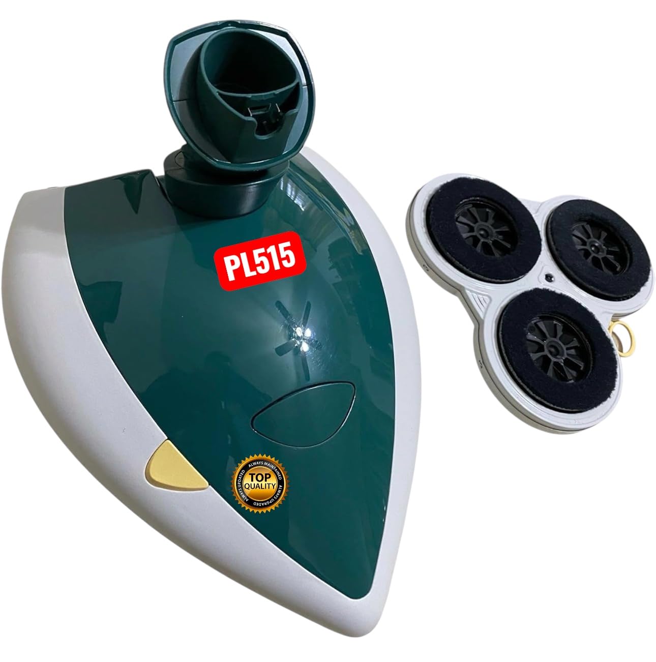 Folletto Lucidatrice Cuore PL515 Ricondizionata, con 2 Spazzole Incluse, 12 Mesi di Garanzia