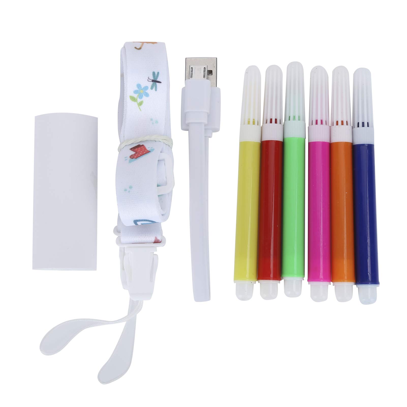Ejoyous Cámara de Dibujos Animados ABS Cámara Digital para Niños con Pantalla IPS de 2,4 Pulgadas Cámaras Duales de 1200 W Impresión Instantánea Grabación de Video WiFi Portátil para Niños Viajes