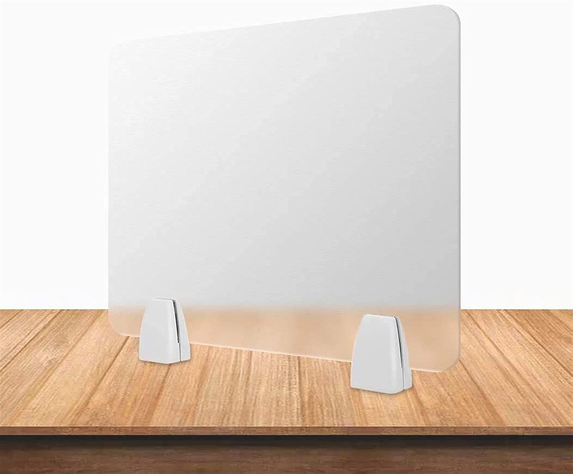 Panneau d'écran bureau cloison acrylique mobile pour examen