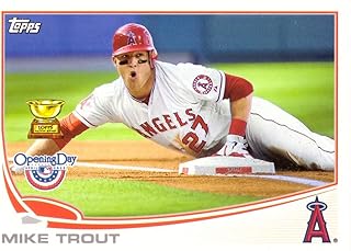 2013 Topps Opening Day #27 Mike Trout Baseball Card - Topps All-Star Rookie