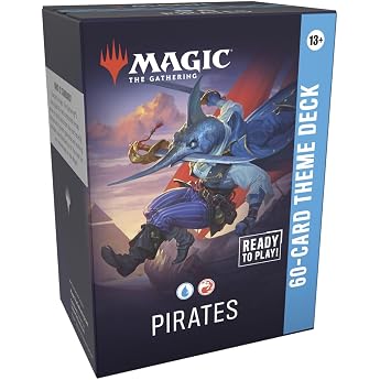 Magic: The Gathering "Ravnica's Dawn" - Theme Deck | Pirate English Version MTG Trading Card Game Wizards of the Coast ECL D5