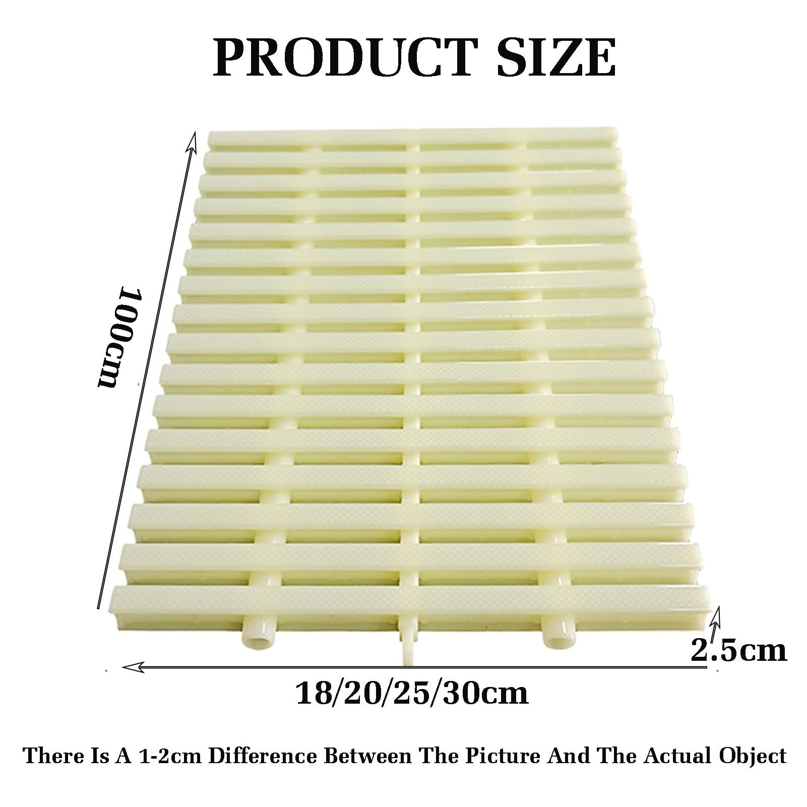 Griglie per Piscine, griglia di Troppo Pieno per Scarico Piscina, Copertura per Scarico fognario, Raccordo ad Angolo di 90° a Tre Fori, drenaggio dell'Acqua per Interni ed Esterni, 30x100 cm