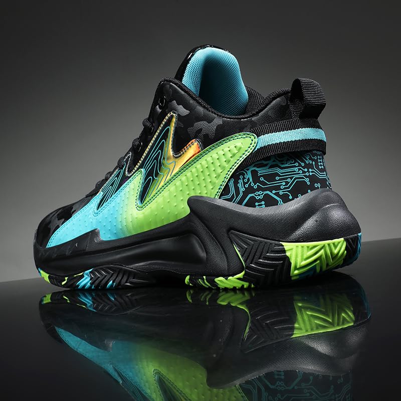 High Top Women Men Basketball Shoes Breathable Non Slip Sneakers Neutral Fashion Outdoor Casual Shoes Sports Shoes3