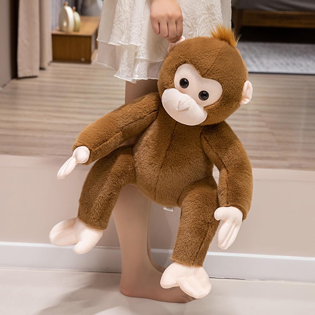 Amazon.co.jp: MILEE 猿 ぬいぐるみ 特大 さる 可愛いサル玩具 大きい