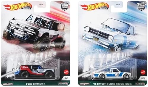 Miniatura 2 de Hot Wheels Car Culture Hyper Haulers Trucks Colección completa de 5 vehículos a escala 1:64 Premium