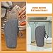 BESPORTBLE Milk Bottle Warmer Insulated Bag, 2Pcs Portable Baby Bottle Tote Insulated Breastmilk Cooler Warmer Bag for Nursing Mom Daycare Travel