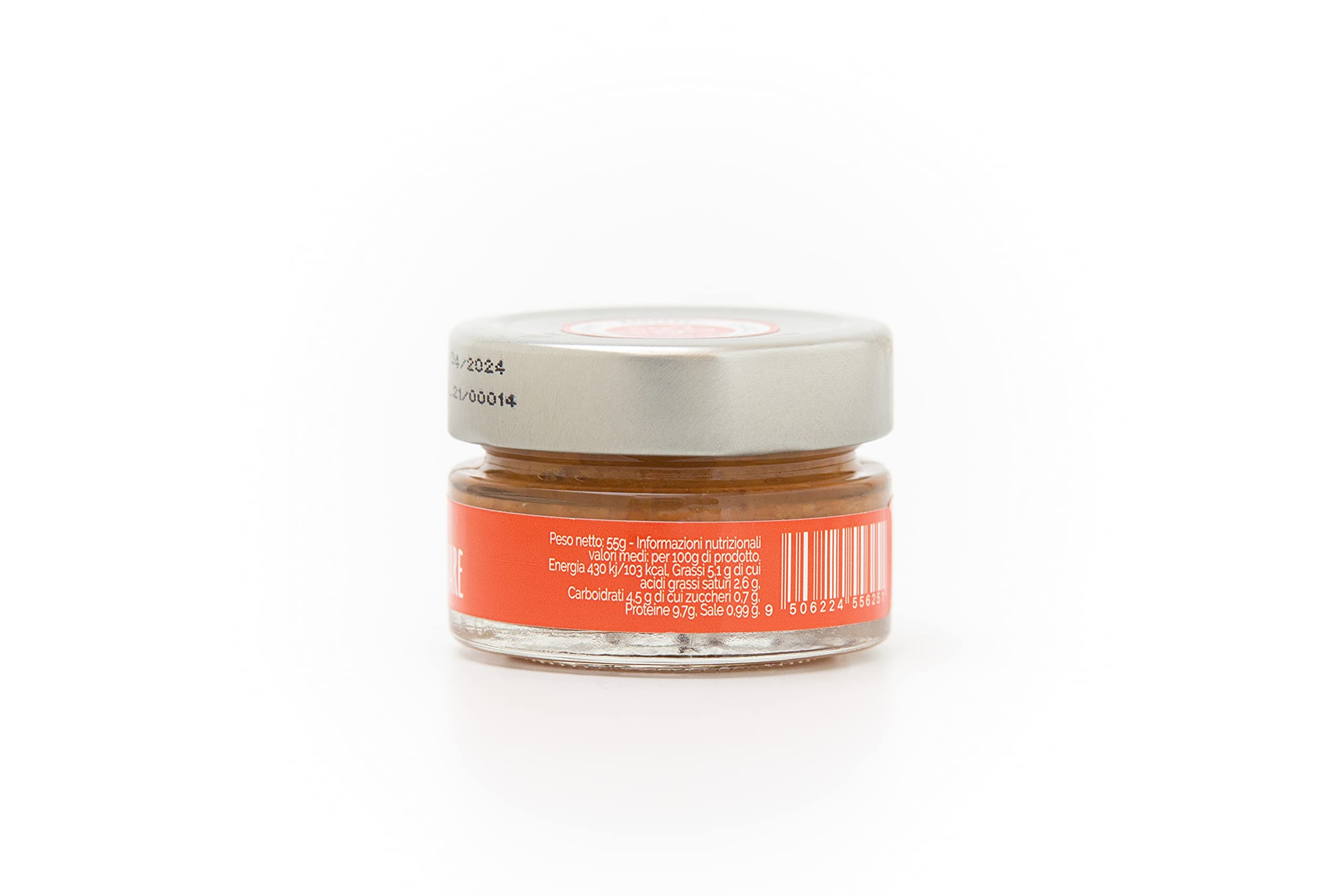 Slow Sardinia - Polpa di Riccio di Mare, 110g, Prodotto Tipico Sardo, Ideale per Spaghetti e Crostini, Ottima con Vermentino di Sardegna, Uova di Pesce, 2 Confezioni da 55 g