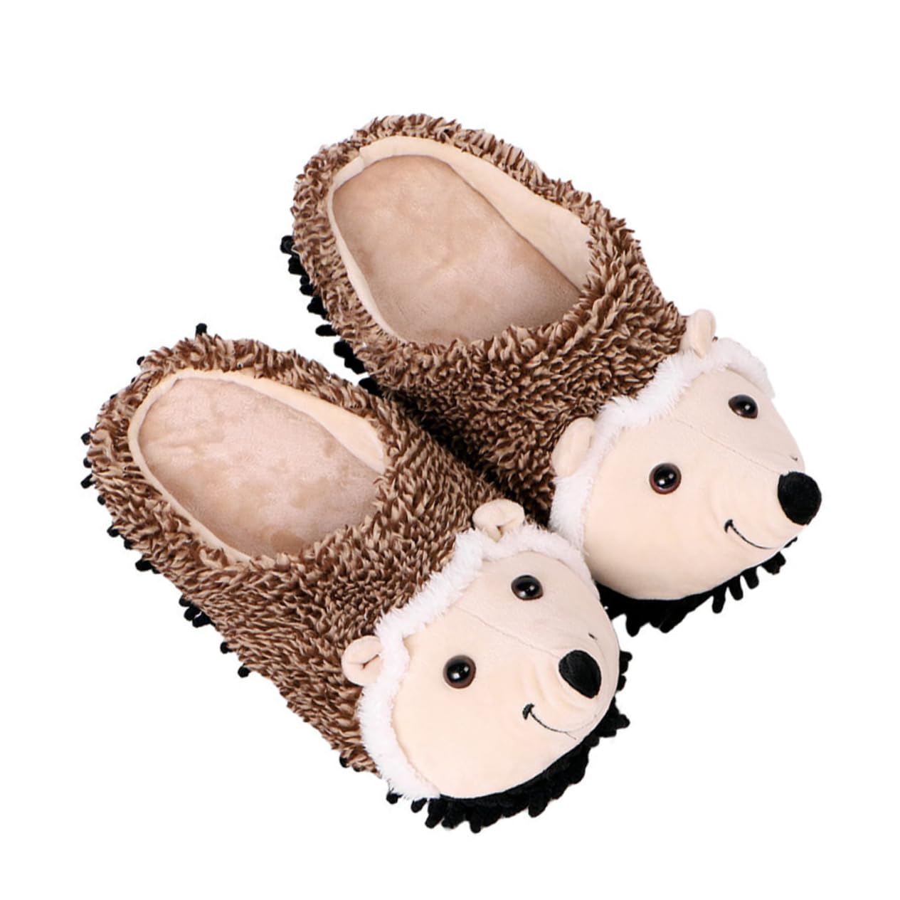 Pantuflas De Erizo Zapatilla De Adulto Zapatillas De Casa De Felpa Zapatillas De Casa Lavables Zapatillas Lindas Para Mujer Trapeador Limpiador De Pisos Empeine: Algodón Shu