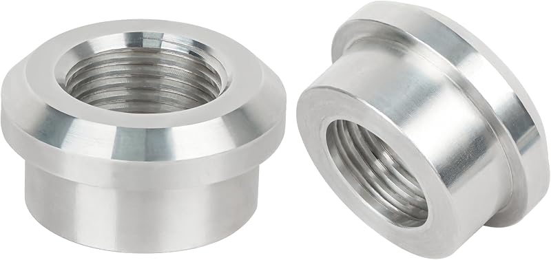 Bung para solda EVIL ENERGY 3/8-18 NPT fêmea em alumínio 6061-T6 – 2 unidades