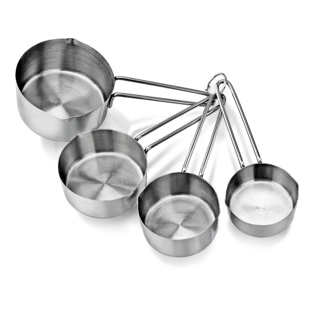 RABBONIXStainless Steel Measuring Cups for Dry or Liquid/Kitchen Gadgets for Cooking & Baking Cakes/Measuring Cup Set Combo with Handles (Set of 4 Cups) (B0BN33Q2CG) Amazon Price History, Amazon Price Tracker