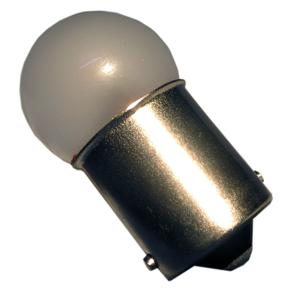 3V-6V 2.0A Single Contact Bayonet Frosted - Pack of 3