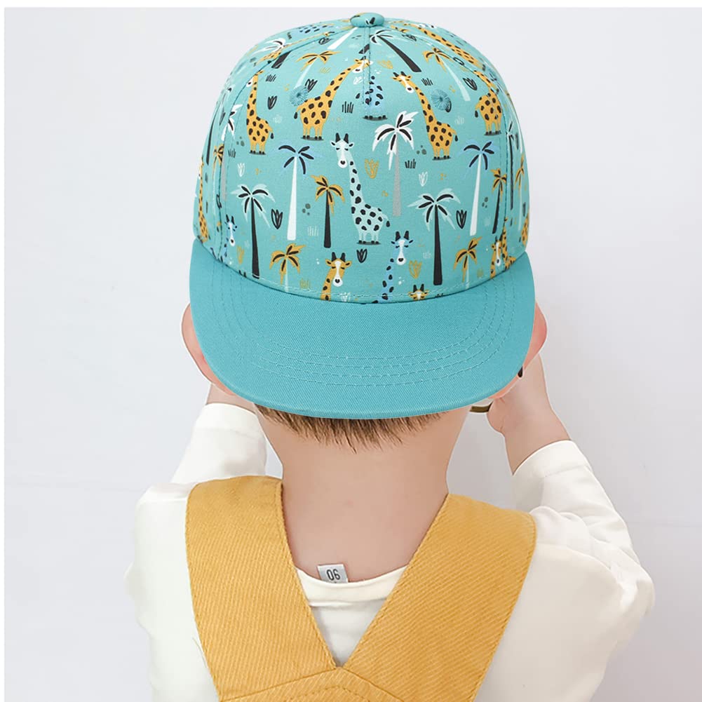 Baby Baseball Cap Kleinkinder Sonnenhut UV Schutz Sommerhut Verstellbar Kinder Snapback Cap Baseballkappe Schirmmütze für 6 Monate - 8 Jahren Mädchen Jungen