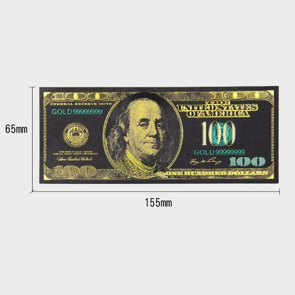 100ドル紙幣 3枚セット Amazon.co.jp: YIQILAFADA ブラックドル紙幣、1 2 5 20 50 100ドル紙幣
