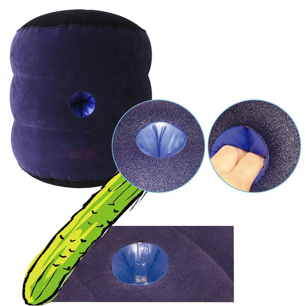 Coussin Lombair Gonflable Demi-lune - Soutien Lombaire Ajustable - Pour Siège Voiture, Bureau, Fauteuil