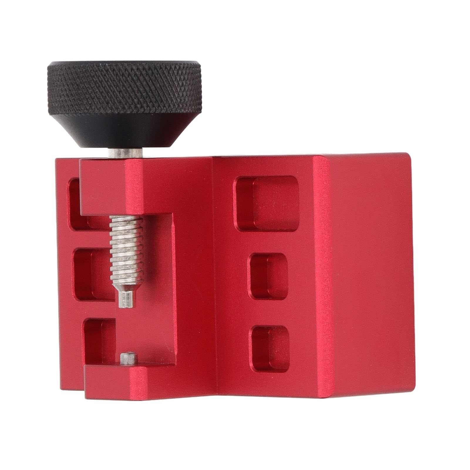 Juego de Prensa Hebilla Reloj – Kit Herramientas reparación Relojes aleación Aluminio con 6 moldes Extractor pasadores Correa posicionamiento Radian