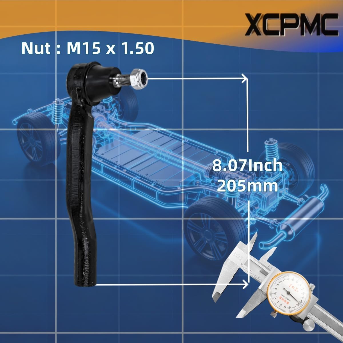 ES800930 ES800931 EV801497 4-Set Steering Tie Rod End Kits Inner Outer Front For 2013-2018 Toyota Avalon 2012-2017 Camry 2013-18 Lexus ES300h E350 Left&Right Automotive Replacement Parts 4546009140