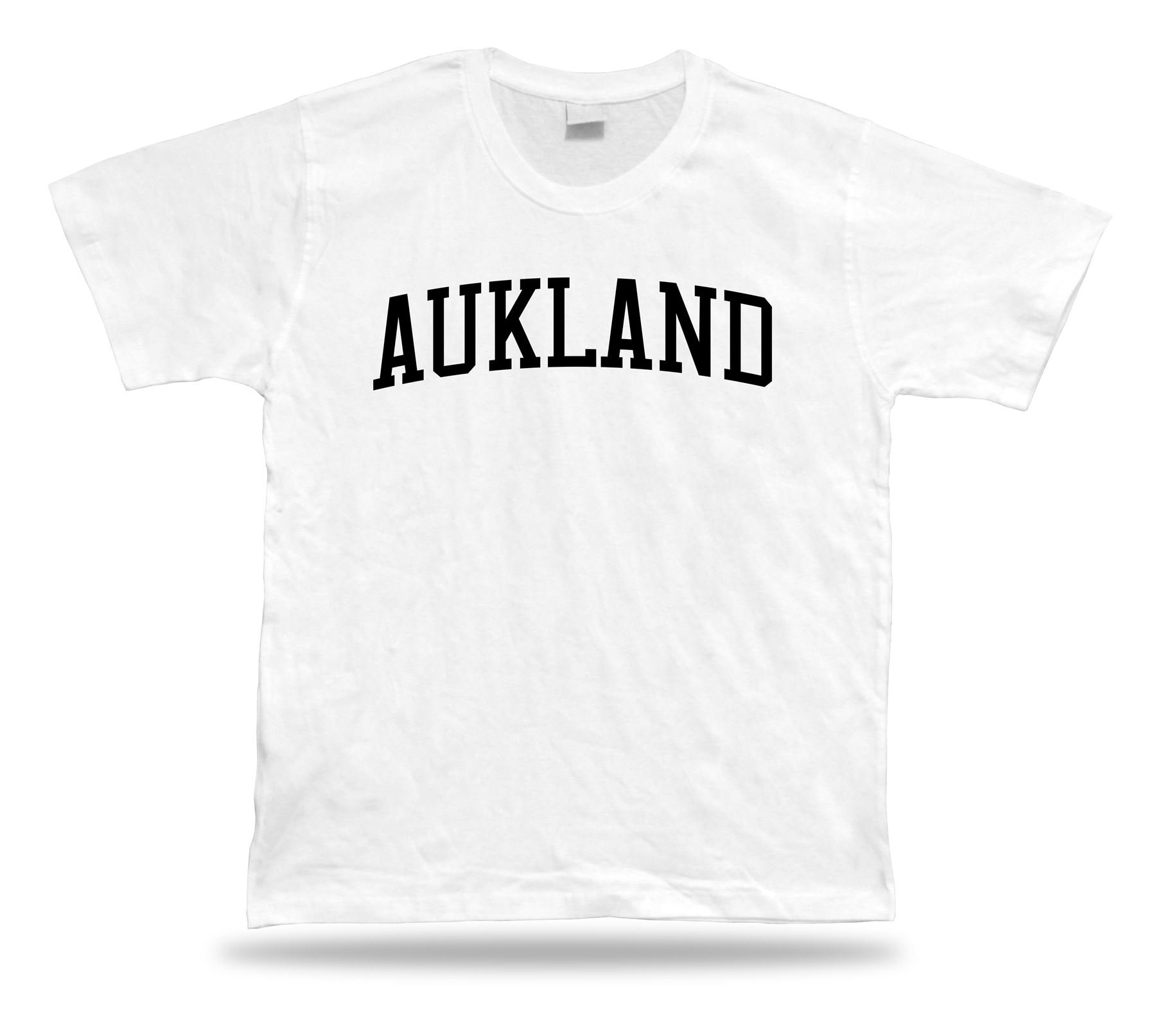 APSRA RETAILTshirt Stylish Classic Apparel Great Gift idea Casual Aukland New Zealand Soccer Casual T-Shirt Half Sleeve Round Neck Printed Men's t Shirt