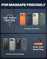 Vista 7 de OQTIQ Soporte para teléfono para bicicleta de ejercicio Peloton, abrazadera resistente y soporte magnético fuerte de 17 N54 para cinta de correr