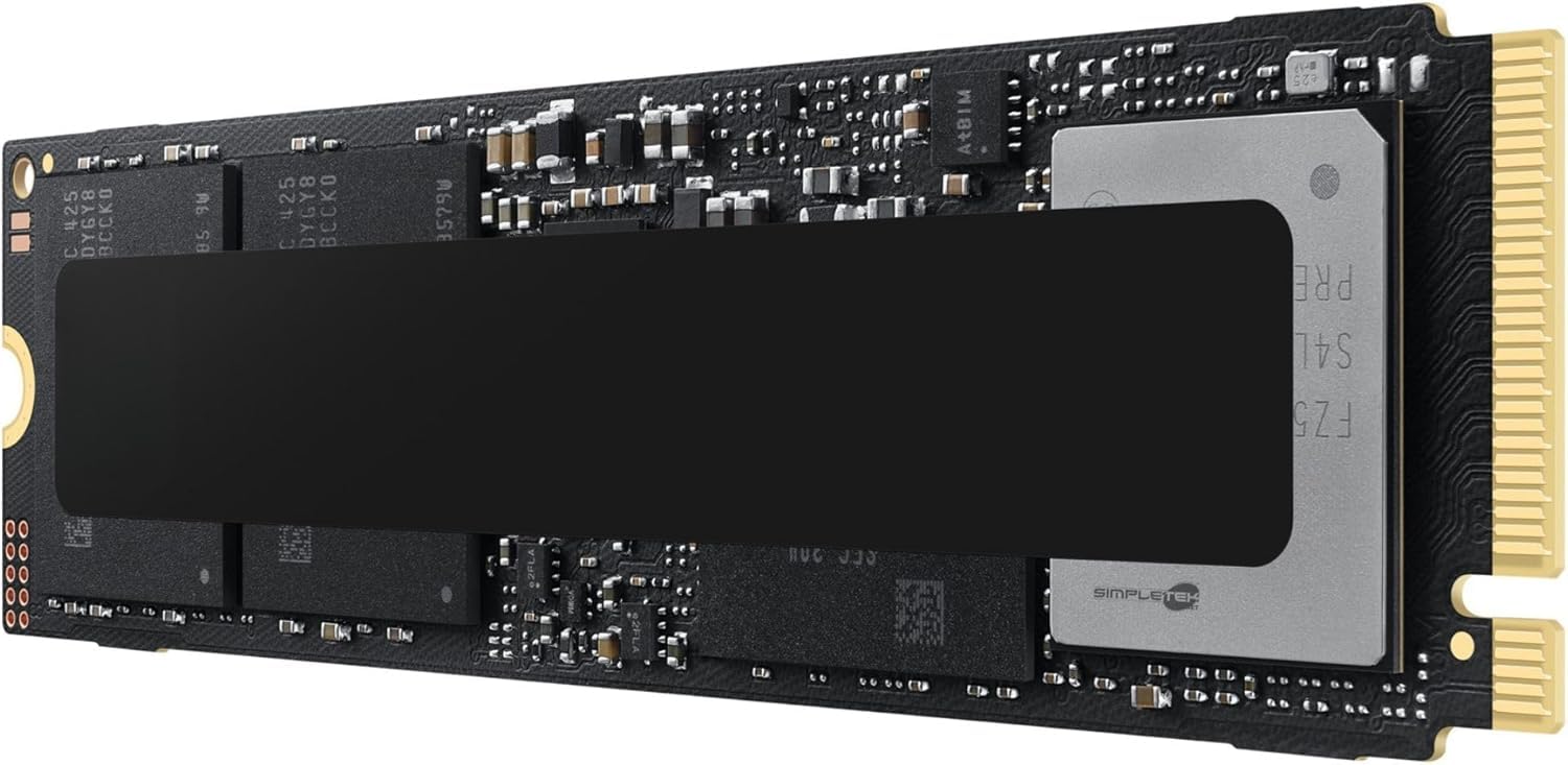 SIMPLETEK - SSD Interno 1TB M.2 PCIe 5.0 x4 NVMe 2.0 | Velocità 14.800/13.400 MB/s | TLC V-NAND | Gaming e Server (Ricondizionato)