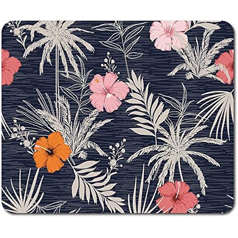 Destination Vinyl Tropical Hawaii Print Mouse Mat Cover