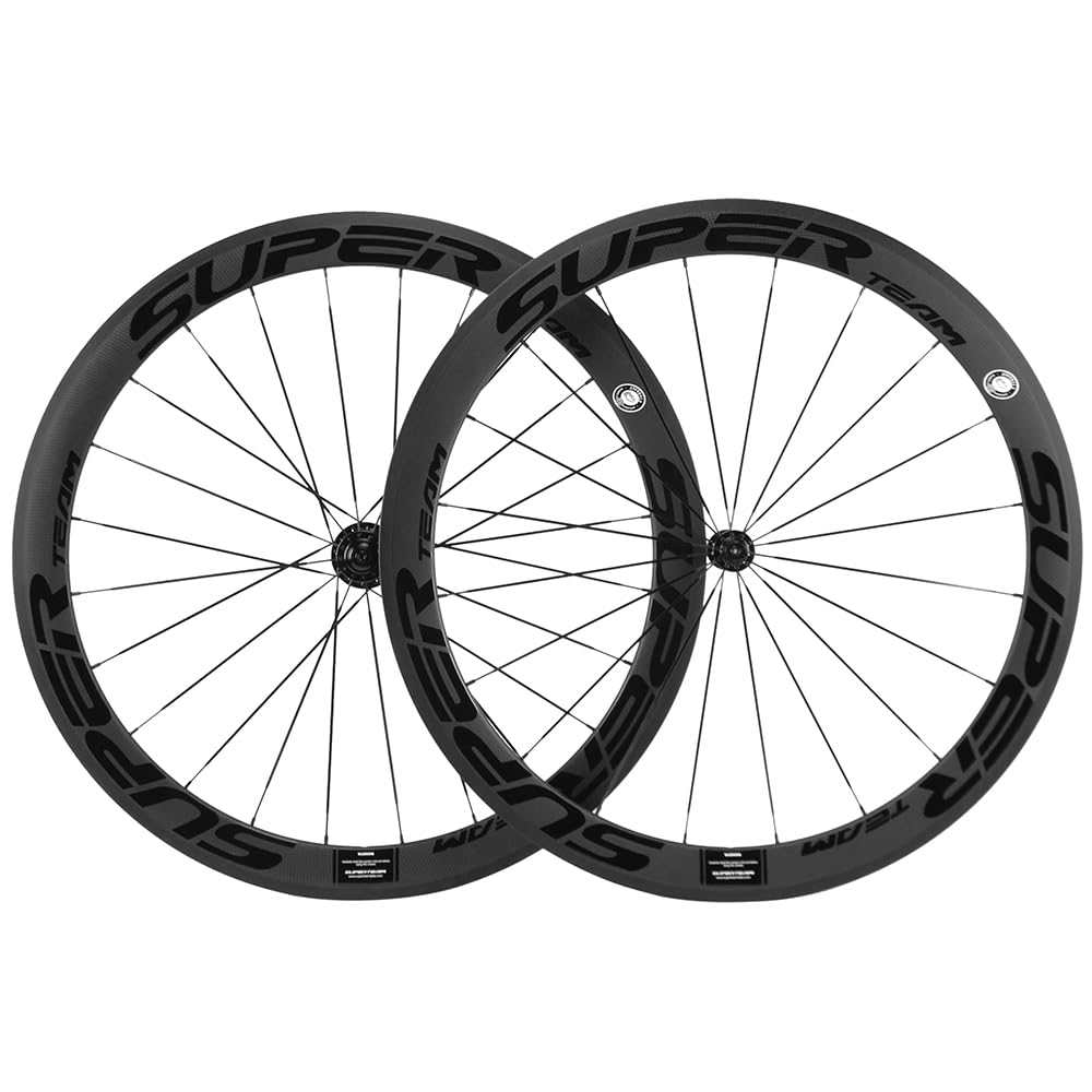 Amazon | Superteamカーボンホイール50mmクリンチャー700cバイク