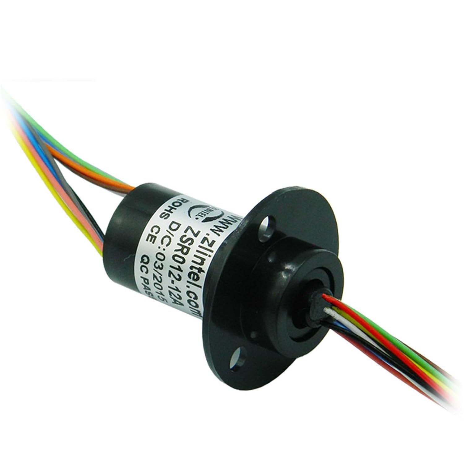 1PCS Conductive Slip Ring Outer Diameter 12mm 12-Way 2A Micro Collector Ring Suitable for high-Speed Ball Head