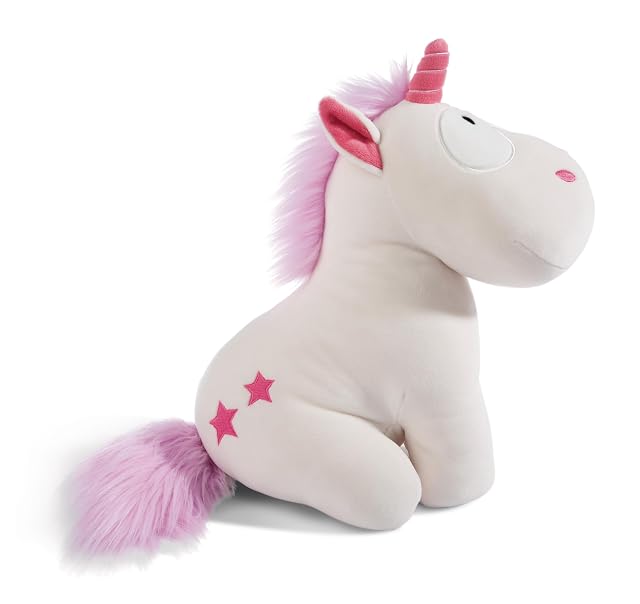 Foto 2 de 8 de NICI-Peluche Unicornio Theodor 35cm Blanco-Juguete Hecho de Suave Tejido Peludo para abrazar y Jugar