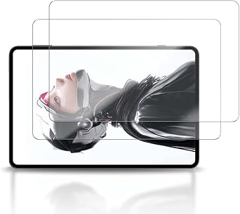 2 Pack Screen Protector for REDMAGIC Astra Gaming Tablet 9.06 inch, 9H Hardness Tempered Glass for ZTE Nubia REDMAGIC Tablet 3 Pro, Anti-Scratch, Bubble Free, HD Clarity