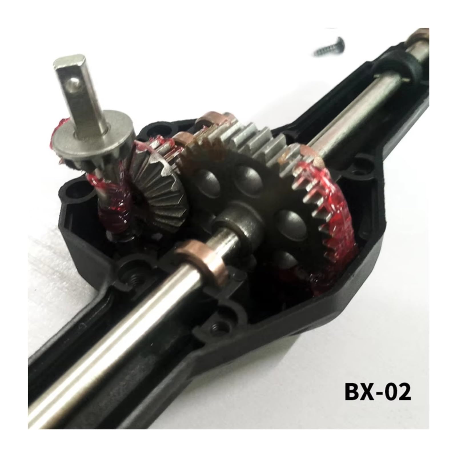 Accesorios Coche RC para Conjunto Caja Cambios Trasera 1:10 Eje Trasero Engranaje Metálico HG-BX03 Accesorios Actualizaciones, Reemplazos Y Reparaciones Vehículos RC