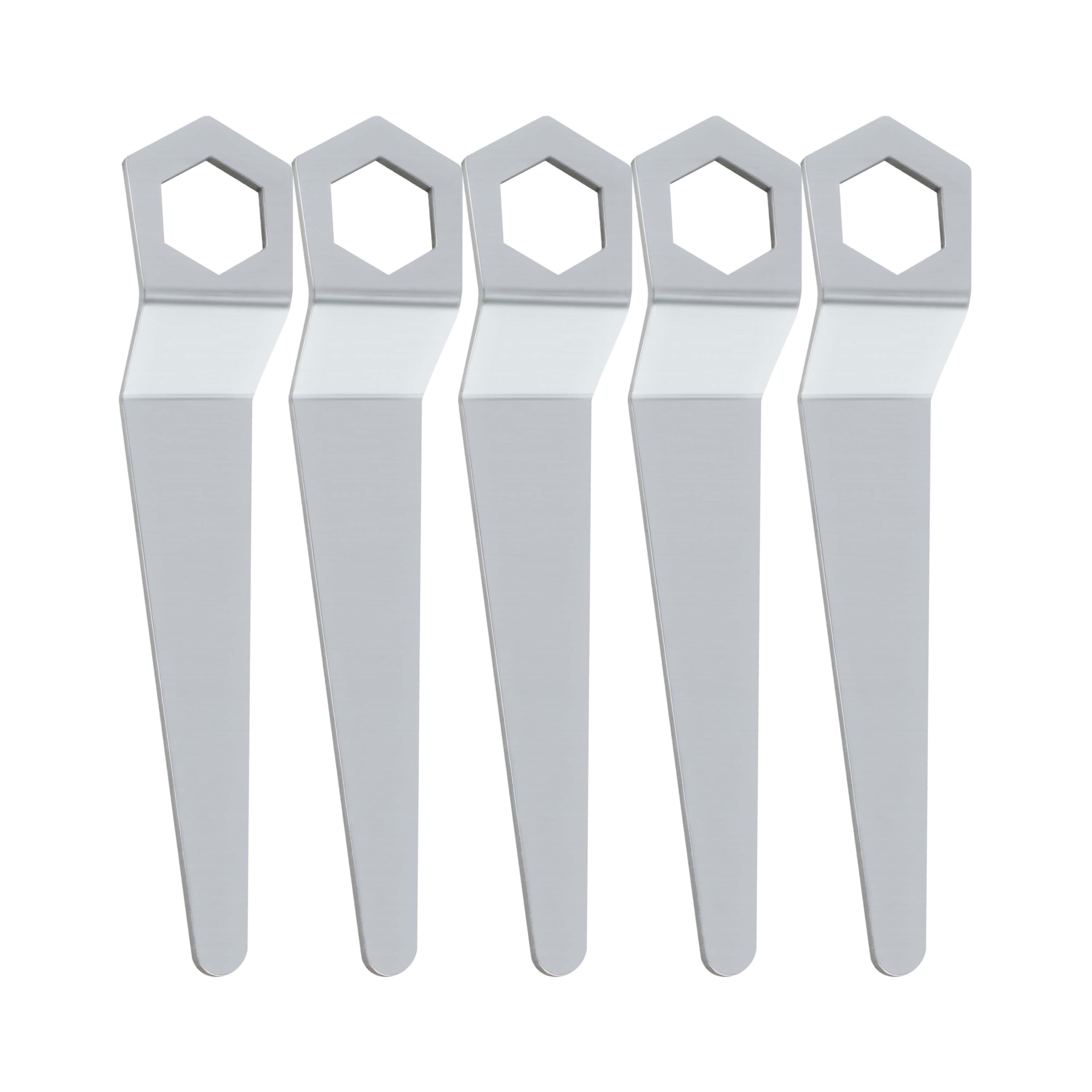 5 Pack CO2 Tank Wrench for Brewing, Beer Kegs &amp; Kegerators