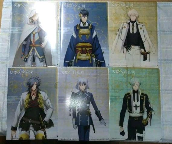 Amazon 活撃 刀剣乱舞 第一部隊クリアファイルセット アニメ 萌えグッズ 通販