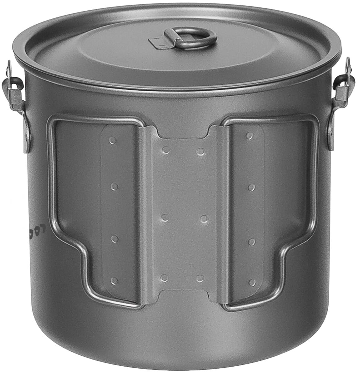 Fox Outdoor Topf, Titan mit Decke (klein 1,1 l)