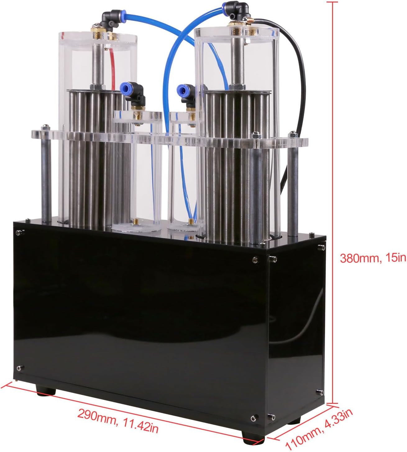 Hydrogen and Oxygen Separation Electrolysis of Water Generator with Double Outlet Teaching Experiment Instrument Technology Enthusiasts Household Small Laboratory Equipment