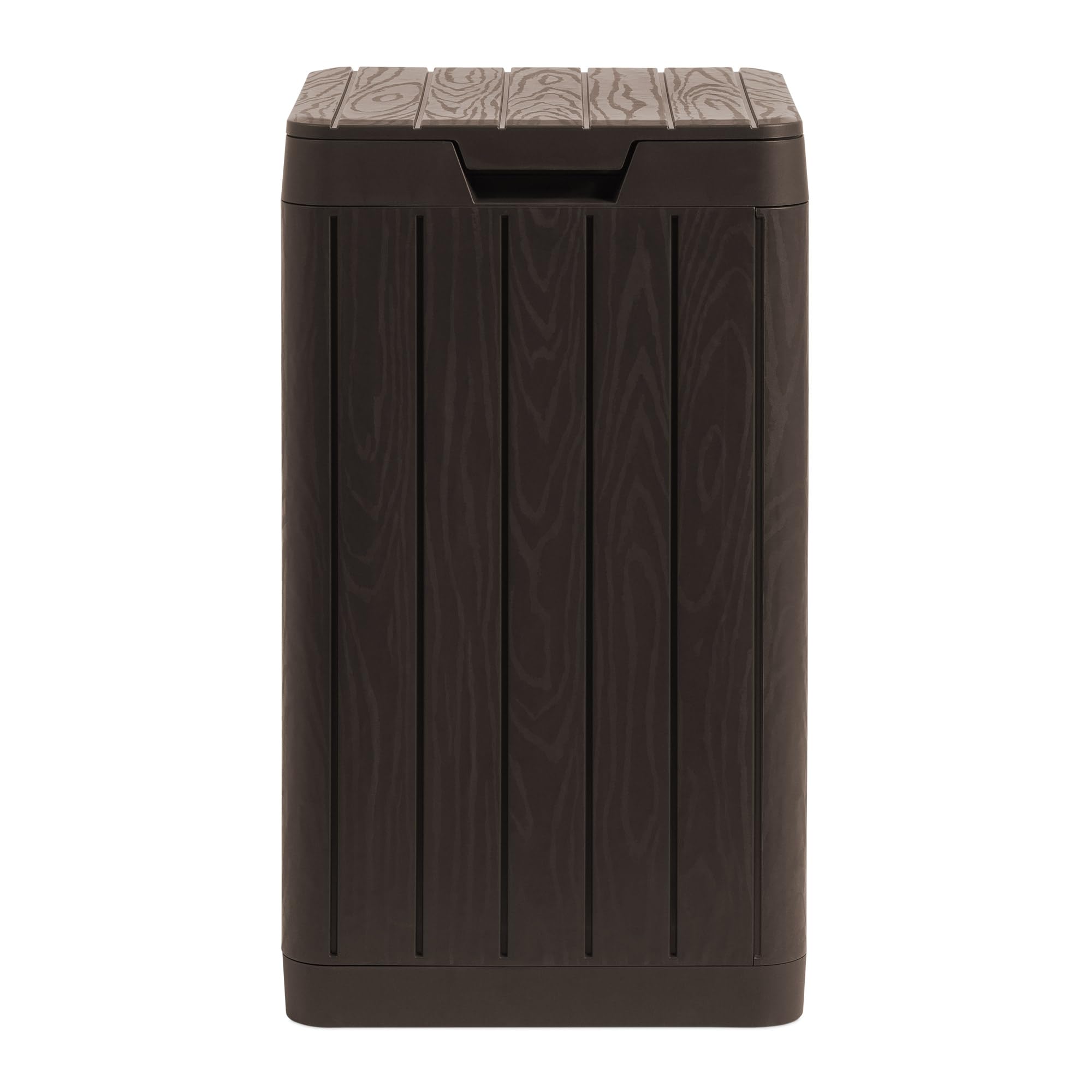 Cubo de basura Rio Garden, 80 l, 38 x 38 x 65 cm, marrón