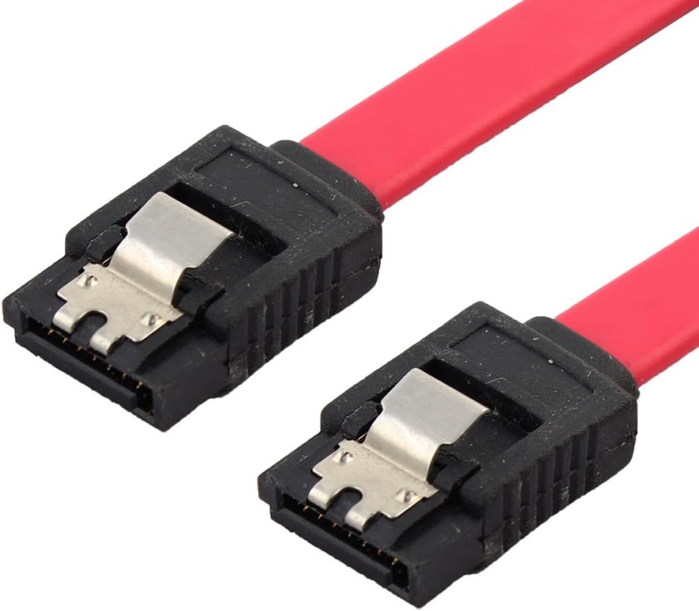 Ruilogod 45CM Red Serial ATA to 2 Ports eSATA Connector Bracket