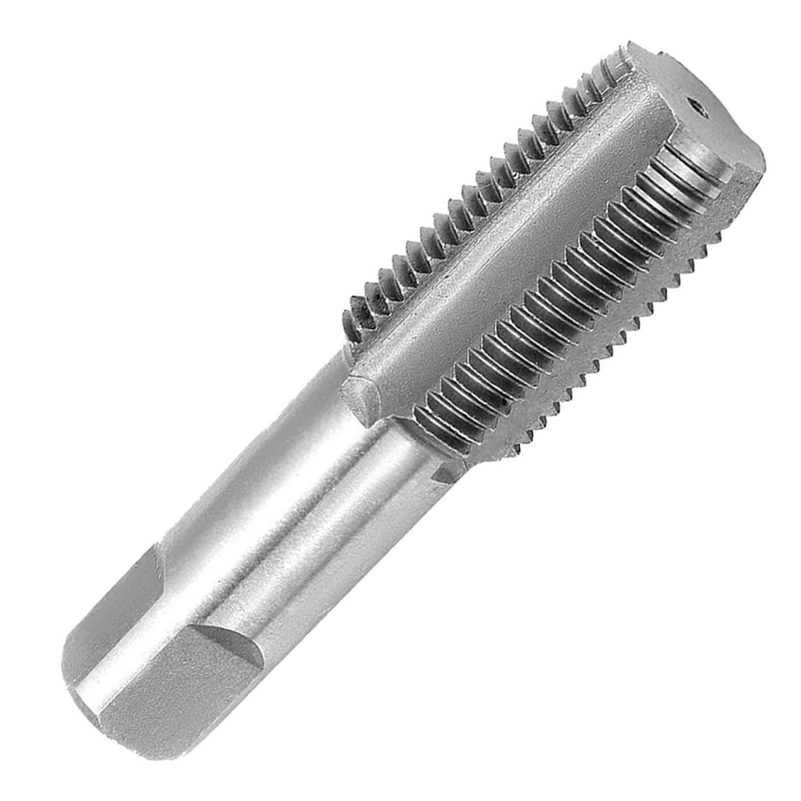 Set di maschi per tubi, in acciaio al carbonio, filettatura interna, 1/8", per l'uso in tubi dell'acqua, automobili e macchinari