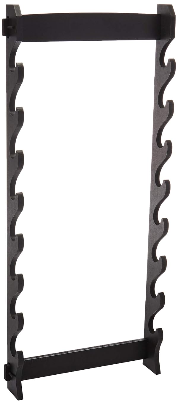 MASTER USA WS-8W 8-Tier Wall Mount Sword Stand , Black by MASTER USA - Used condition - US$25.17