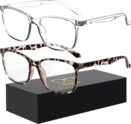 Miniatura 14 de Lentes con bloqueo de luz azul para computadora, lectura, juegos, televisión, teléfonos, lentes de moda antifatiga visual y UV para mujeres y