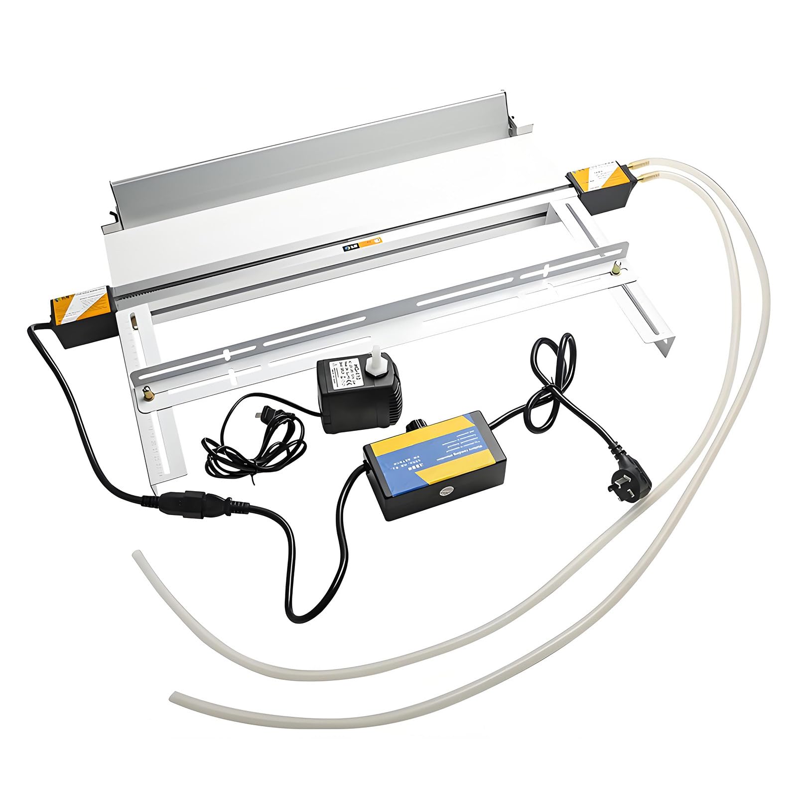 EpyGnom PVC Plastic Bender Acrylic Bending Machine with Adjustable Length & Angle, Plastic Sheet Bender, Acrylic Strip Bender Heater with Spare Heating Wire, Up to 0.24in Thick 125cm/48in