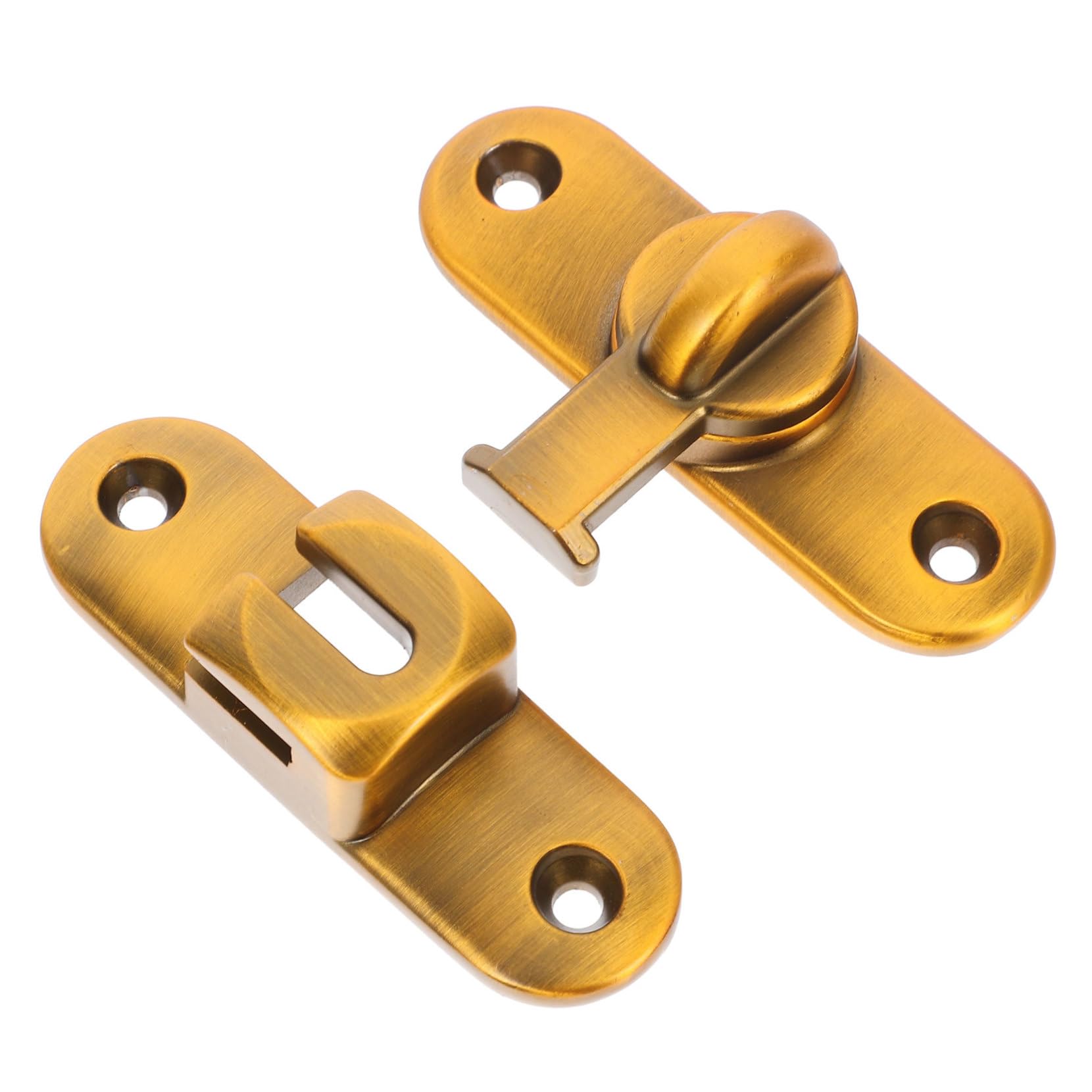 OSALADI 3sets Chiavistello Scorrevole Acciaio Inossidabile Serratura Per Porta Battente Installazione Facile e Veloce Sicurezza Per Porte Interne Ed Esterne Design Resistente e Duraturo