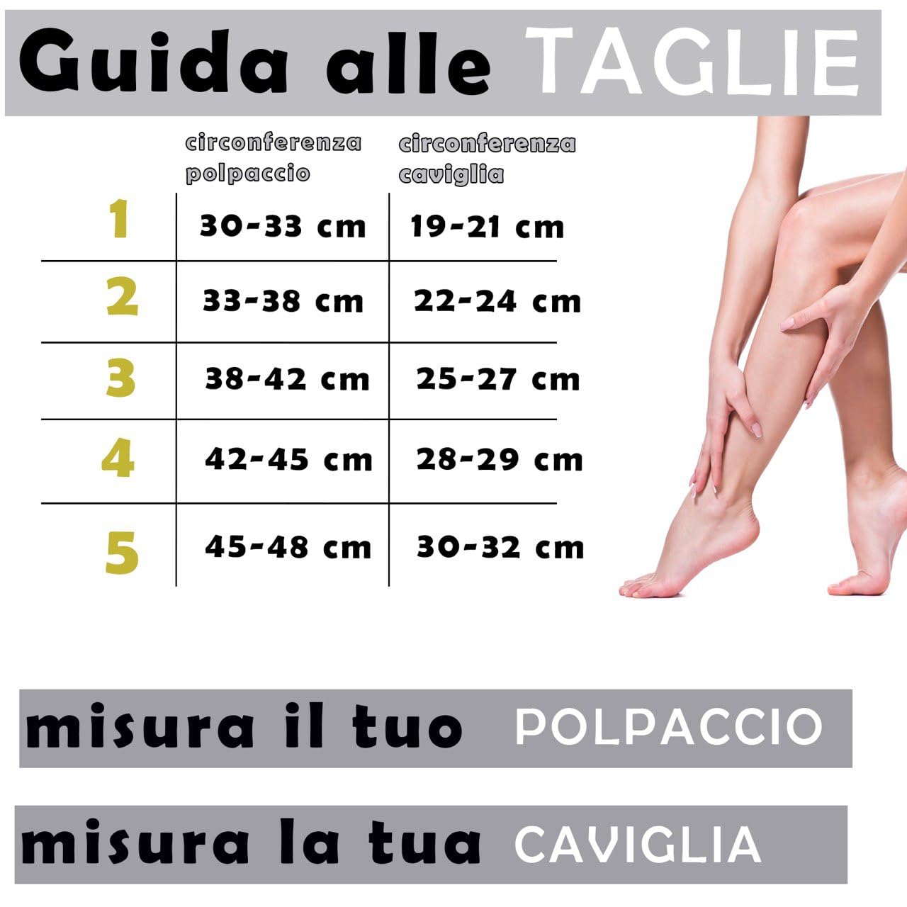 Gambaletti Medicali Classe 1 Calze Elastiche a Compressione Graduata 18-21 mmHg CERTIFICATI per Uomo e Donna KKL1