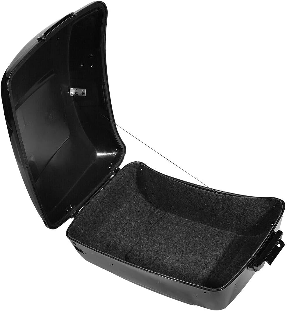 TCMT 13.7" King Motorcycle Trunk Two Up Mounting Rack Fit For Harley 2014-2025 Touring CVO Road King Road Glide Street Glide Electra Glide Pack