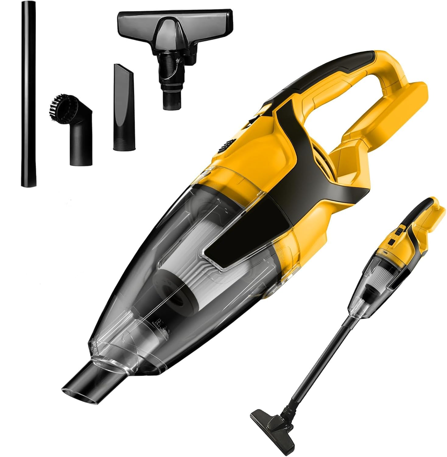 Accu-hogedrukreiniger, compatibel met Dewalt 20 V accu, 340 W, 4